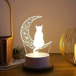 veilleuse bébé et adulte chat - MiaouDéco