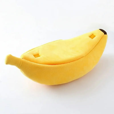 Panier pour chat banane