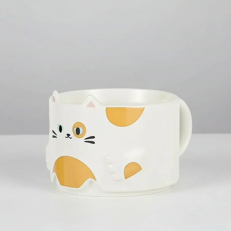 Mug chat design superposable - MiaouDéco