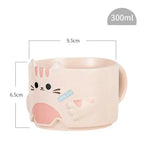 Mug chat design superposable - MiaouDéco