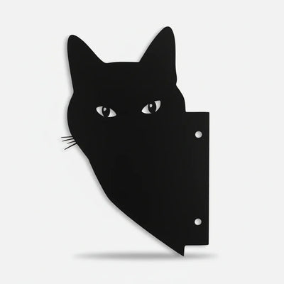 Chat noir décorations extérieur