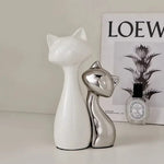 Chat en céramique design et moderne - MiaouDéco