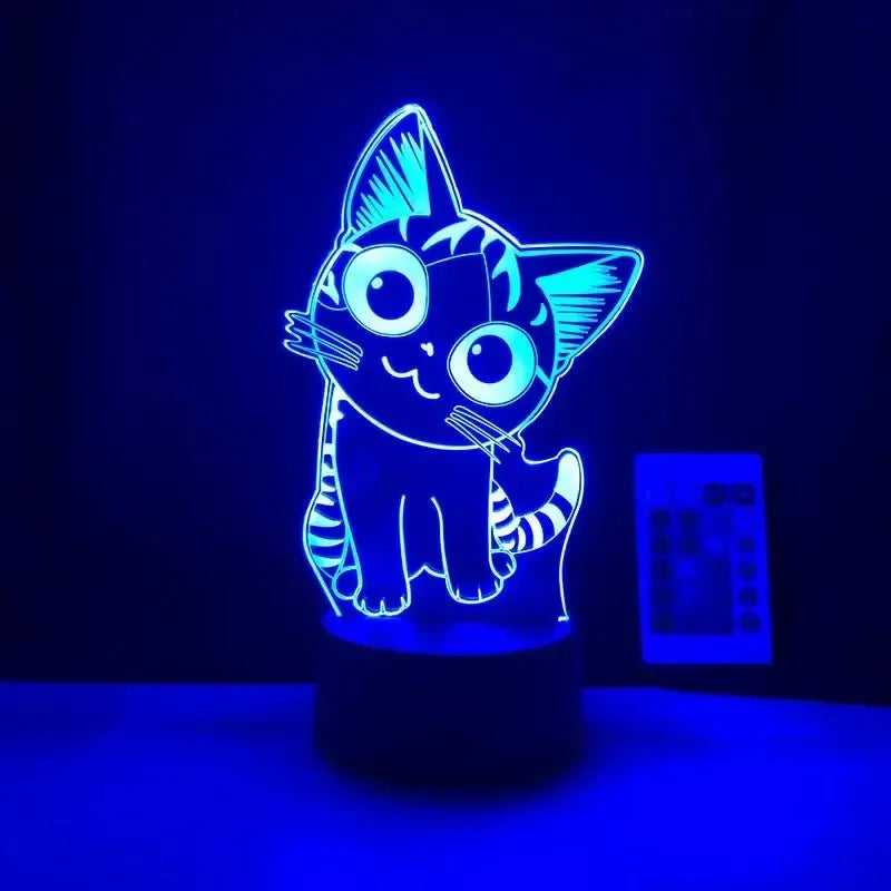 lampe chat led kawai led - MiaouDéco