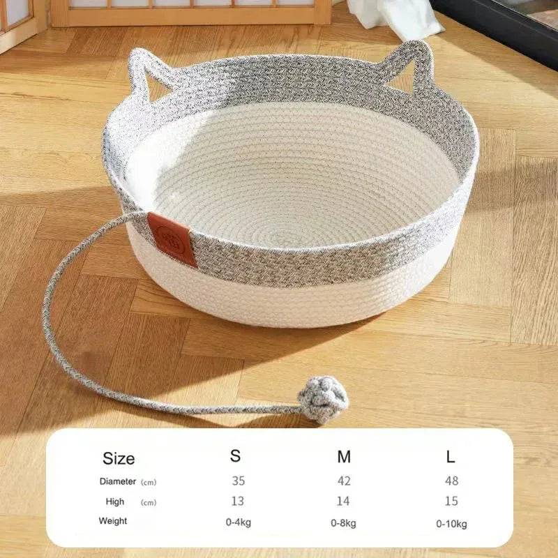 panier rond pour chat japonais - MiaouDéco
