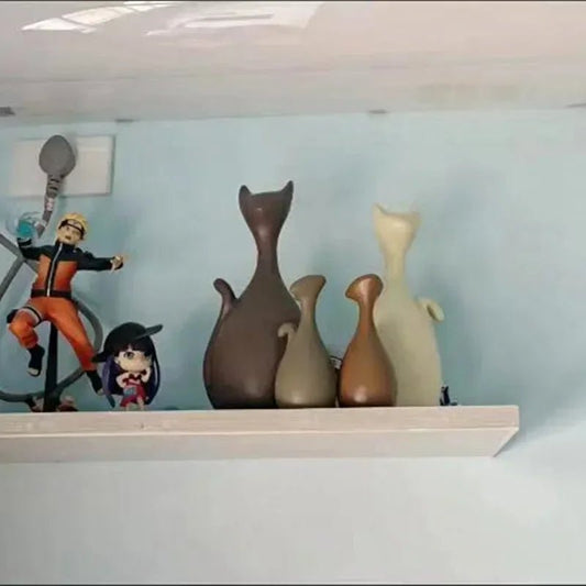 Statue de chat en céramique design et sobre