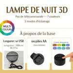 veilleuse bébé et adulte chat - MiaouDéco