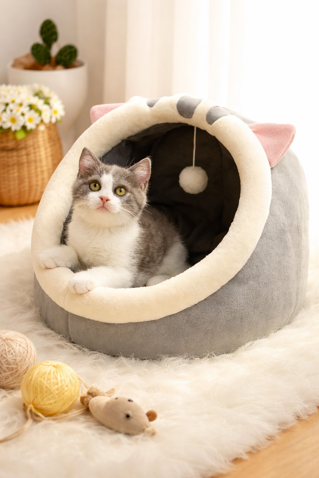 Panier design pour chat - MiaouDéco