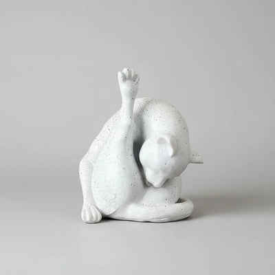 Chat en résine miniature - MiaouDéco