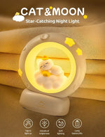lampe de chevet chat cosy pour enfant - MiaouDéco