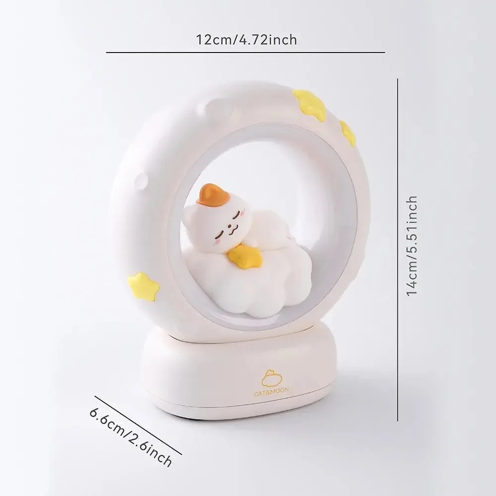 lampe de chevet chat cosy pour enfant - MiaouDéco