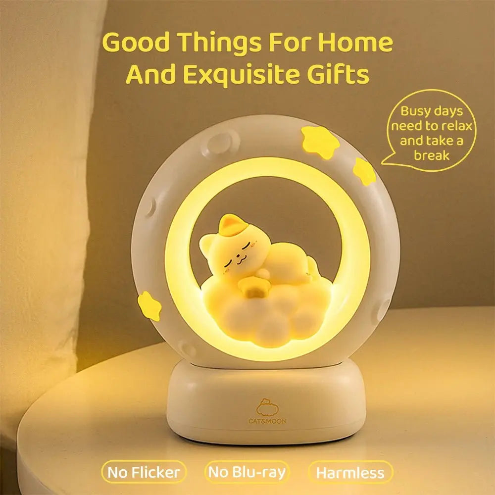 lampe de chevet chat MiaouDéco