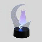 veilleuse bébé et adulte chat - MiaouDéco
