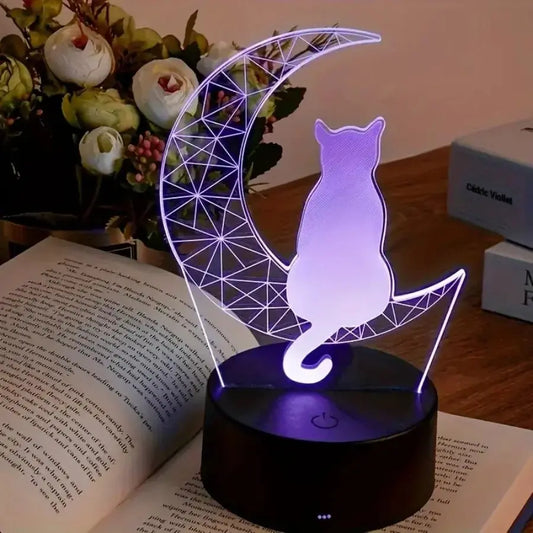 veilleuse bébé chat MiaouDéco