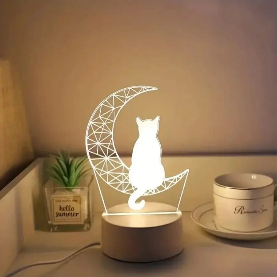 veilleuse bébé chat MiaouDéco