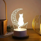 veilleuse bébé et adulte chat - MiaouDéco