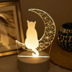 veilleuse bébé et adulte chat - MiaouDéco