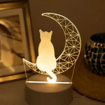 veilleuse bébé et adulte chat - MiaouDéco