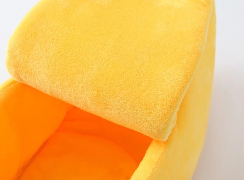 Panier pour chat banane