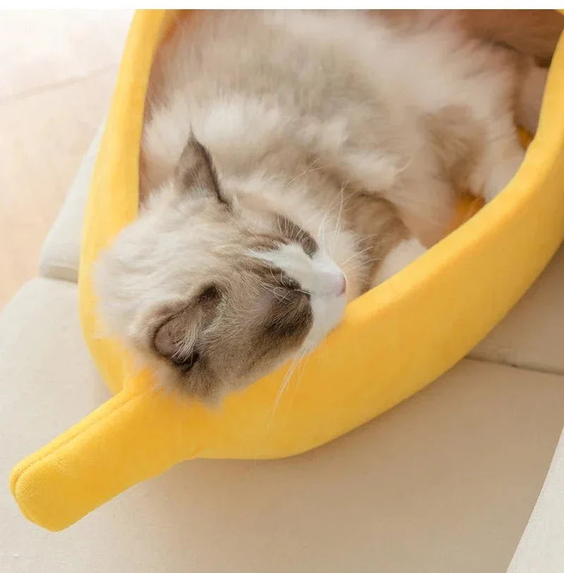 Panier pour chat banane - MiaouDéco
