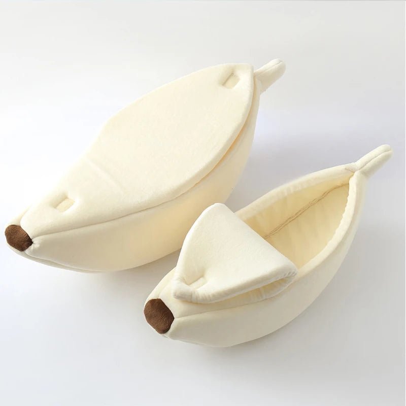 Panier pour chat banane