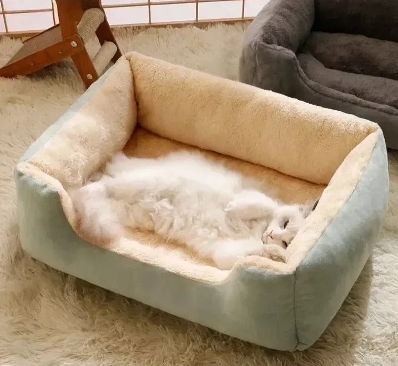 Grand panier pour chat Doux et Confortable - MiaouDéco