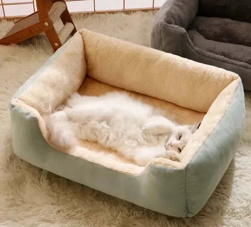 Grand panier pour chat Doux et Confortable - MiaouDéco