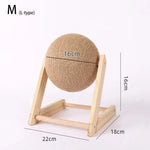 Boule Griffoir Bois - MiaouDéco