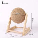 Boule Griffoir Bois - MiaouDéco