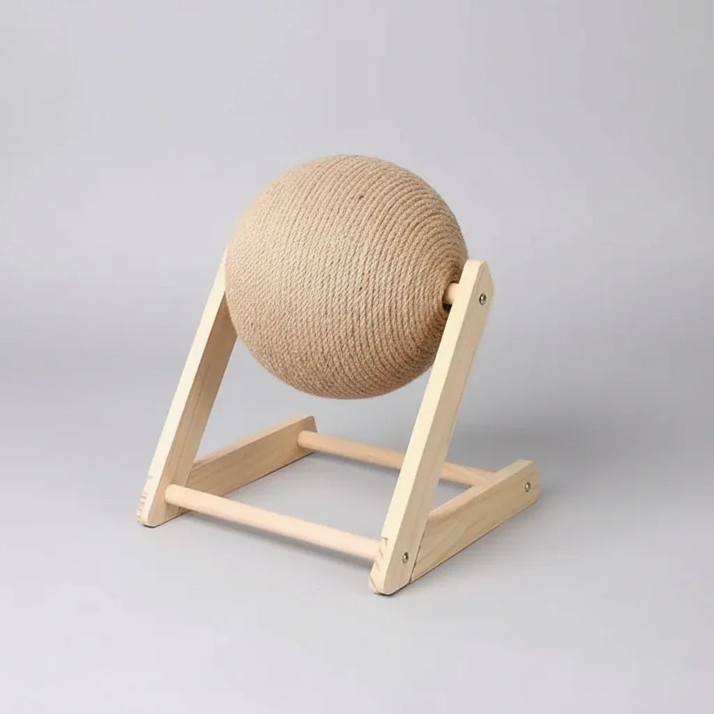 Boule Griffoir Bois - MiaouDéco
