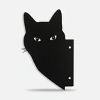 Chat noir décorations extérieur - MiaouDéco