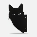 Chat noir décorations extérieur - MiaouDéco
