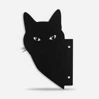 Chat noir décorations extérieur - MiaouDéco