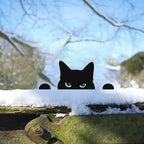 Chat noir décorations extérieur - MiaouDéco