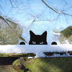 Chat noir décorations extérieur - MiaouDéco