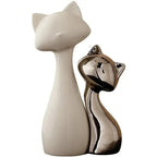 Chat en céramique design et moderne - MiaouDéco