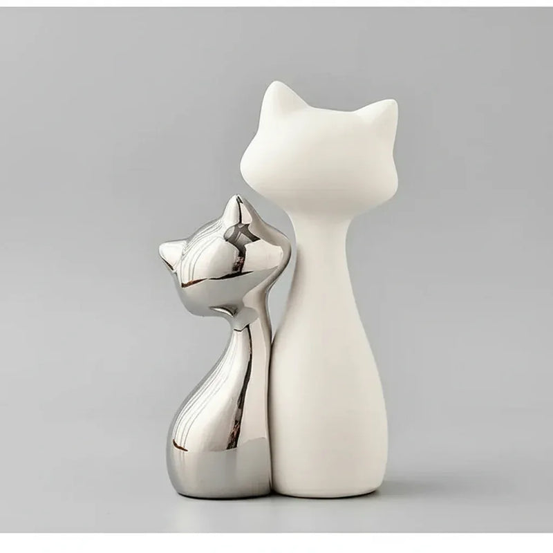 Chat en céramique design et moderne - MiaouDéco