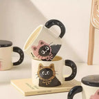 Mug chat noir kawaii – Tasse féline élégante, idée cadeau - MiaouDéco