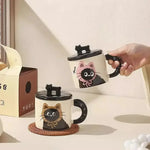 Mug chat noir kawaii – Tasse féline élégante, idée cadeau - MiaouDéco