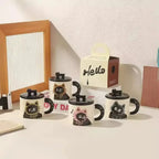 Mug chat noir kawaii – Tasse féline élégante, idée cadeau - MiaouDéco