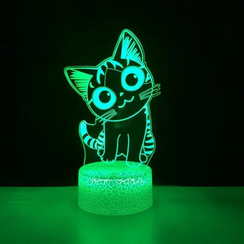 lampe chat led kawai led - MiaouDéco