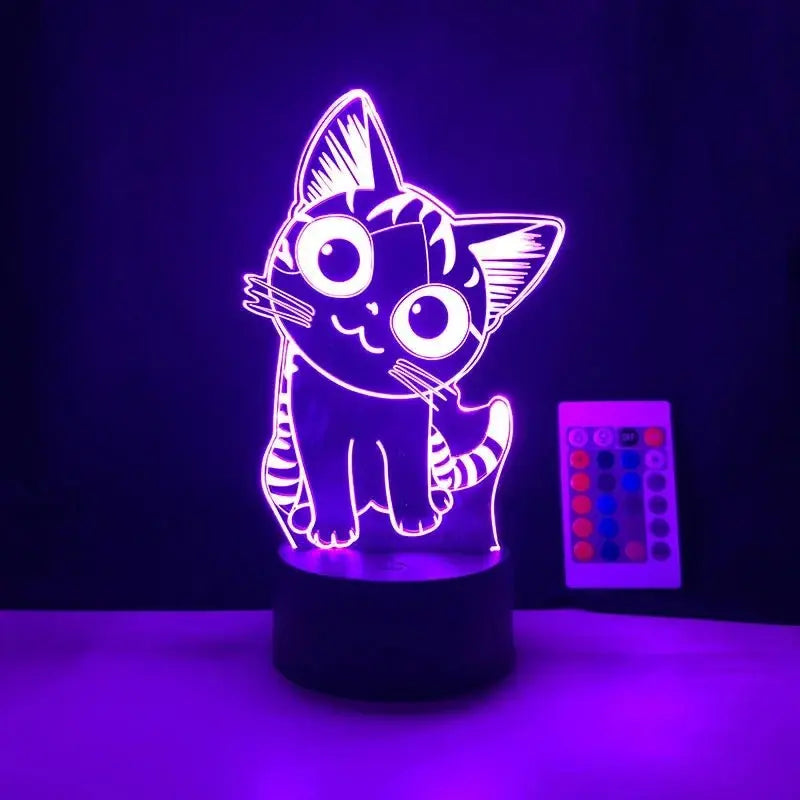 lampe chat led MiaouDéco