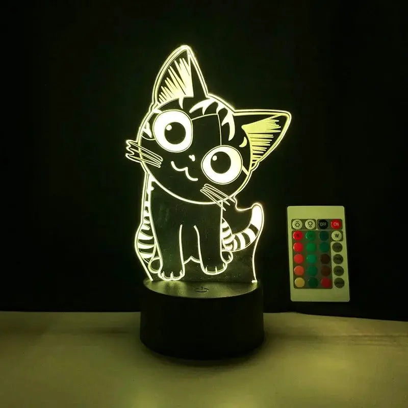 lampe chat led MiaouDéco