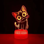 lampe chat led kawai led - MiaouDéco