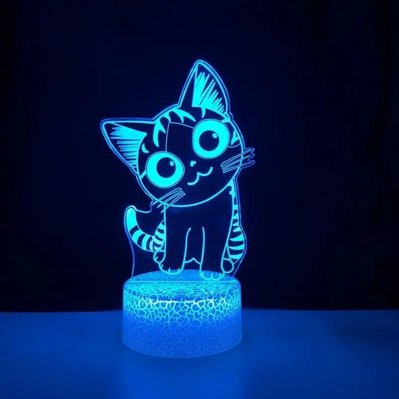 lampe chat led kawai led - MiaouDéco