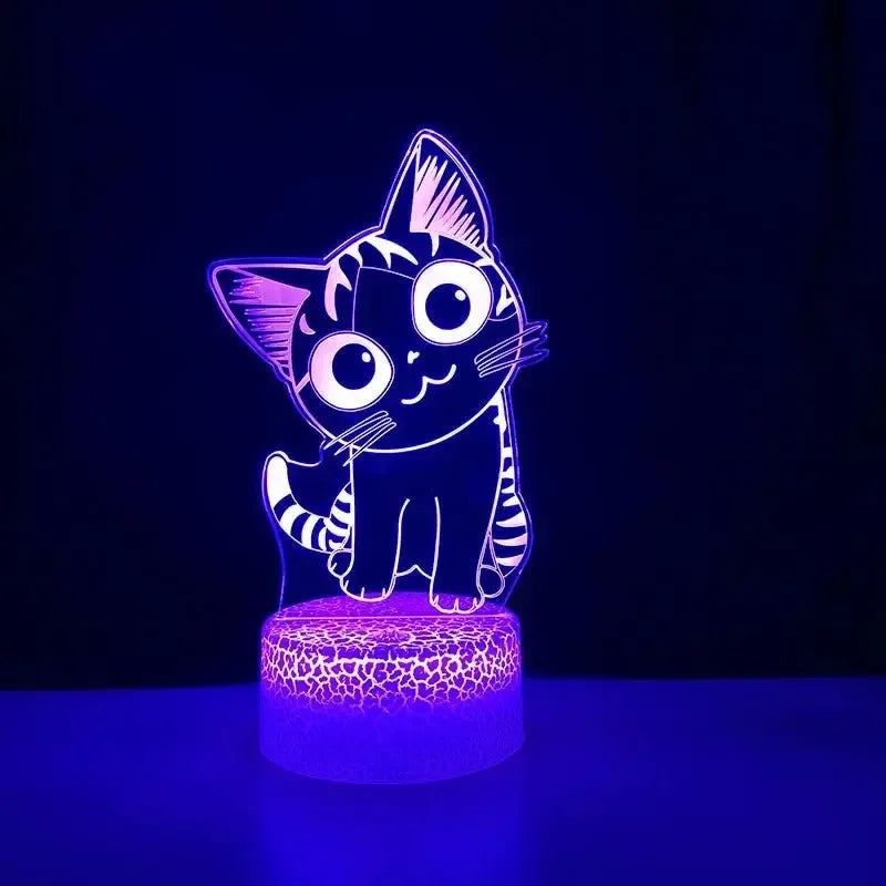 lampe chat led kawai led - MiaouDéco