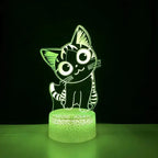 lampe chat led kawai led - MiaouDéco