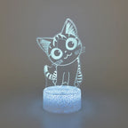 lampe chat led kawai led - MiaouDéco