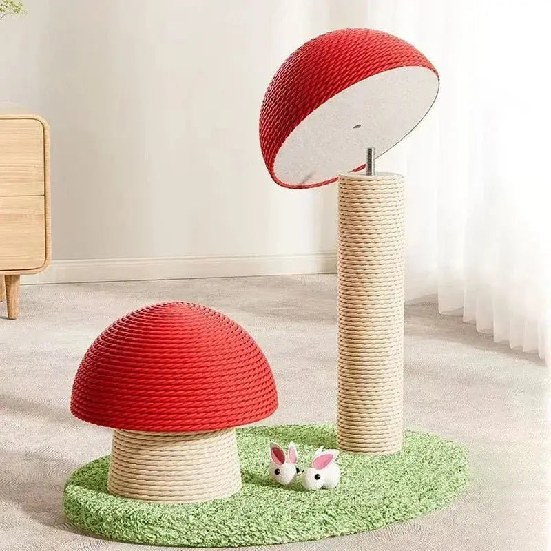 Griffoir chat champignon MiaouDéco