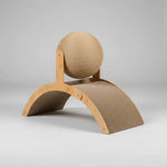Griffoir Arc avec Balle en Sisal - MiaouDéco