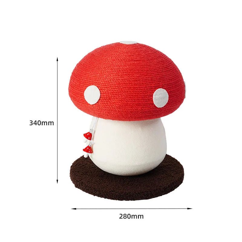 Cat Climbing Frame Red Umbrella Sword Hemp Ground Claws Cat Climbing Column Vertical Cat Scratching Board Cat Tree Cat Toy MiaouDéco
